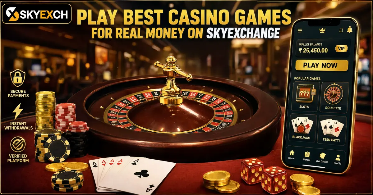 Best Casino Games for Real Money on SkyExchange