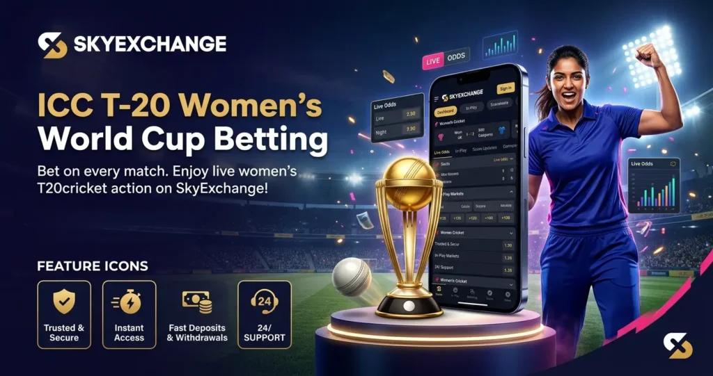 ICC T-20 Women's World Cup Betting on SkyExchange