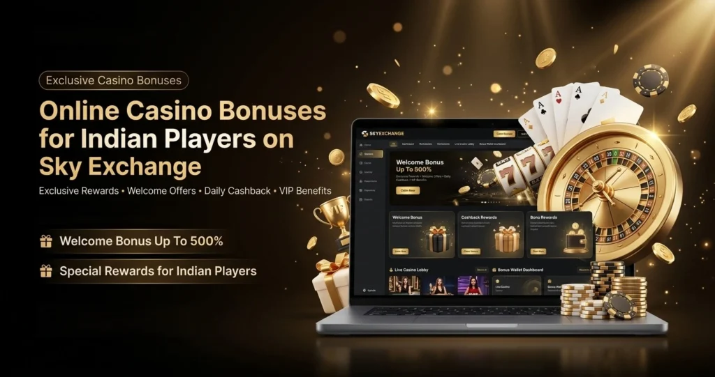 Online Casino Bonuses for Indian Players on Sky Exchange