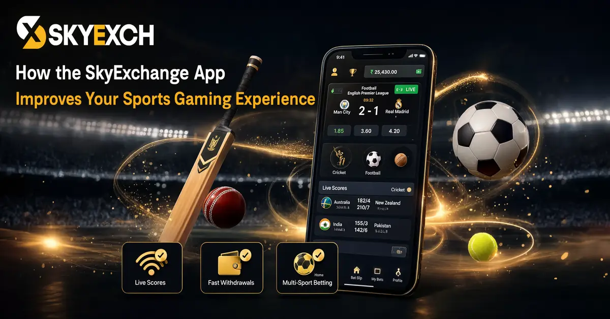 SkyExchange App Improves Your Sports Gaming Experience