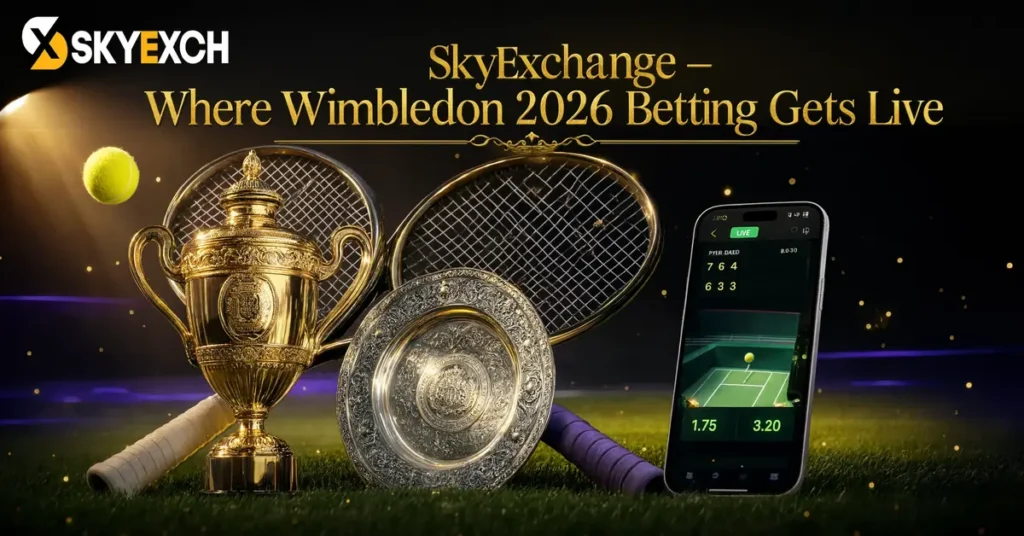 Wimbledon Betting Gets Live on SkyExchange